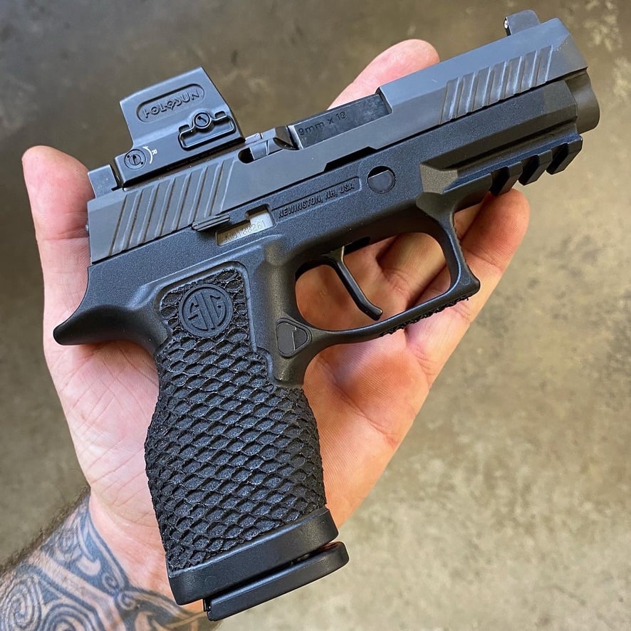 Apex Optic Mount for Holosun 509T to Sig P320 RX PRO Cut
