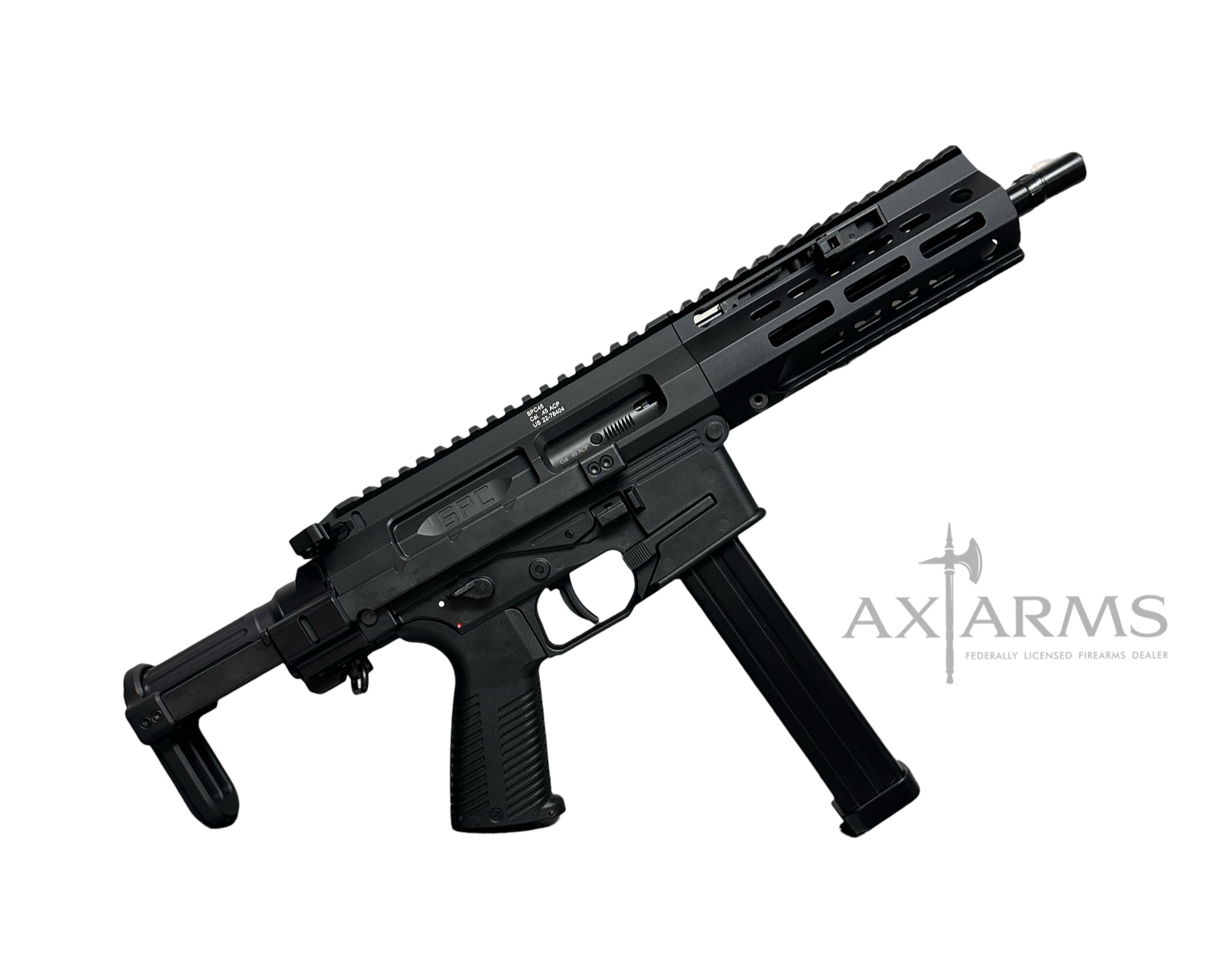 B&T SPC45 PDW SBR — .45 ACP Short Barrel Rifle