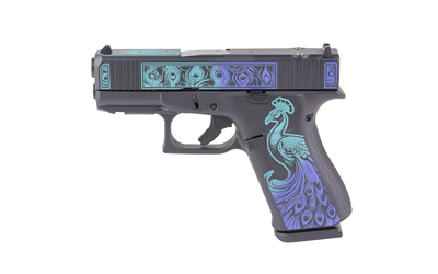 GLOCK 43X 9mm 10RD Peacock Cerakote — image 2