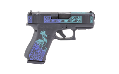 GLOCK 43X 9mm 10RD Peacock Cerakote — image 3