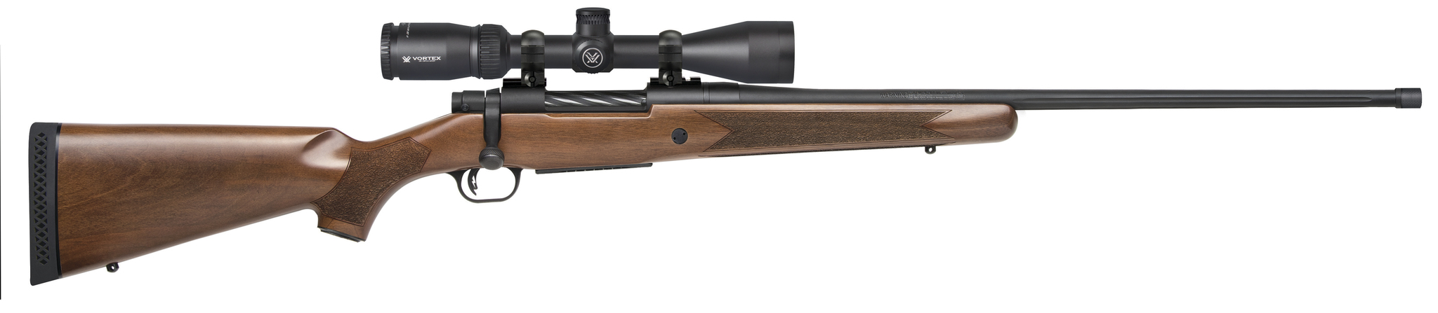 Mossberg Patriot 6.5 PRC 24in Walnut w/ Vortex 3-9×40